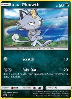 Alolan Meowth (SM Black Star Promos SM43)