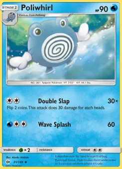 Poliwhirl (Sun & Moon 31/149)