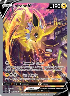 Jolteon V (SWSH Black Star Promos SWSH183)