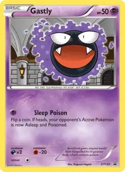 Gastly (XY Black Star Promos XY132)