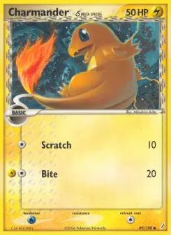Charmander δ (Crystal Guardians 49/100)