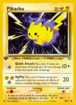 Pikachu (Neo Genesis 70/111)