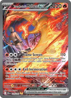 Team Rocket's Moltres ex (Destined Rivals 229/182)