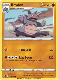Rhydon (Lost Origin 090/196)