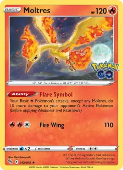 Moltres (Pokémon GO 012/78)