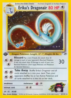 Erika's Dragonair (Gym Heroes 4/132)