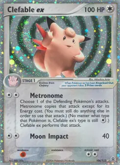 Clefable ex (FireRed & LeafGreen 106/112)