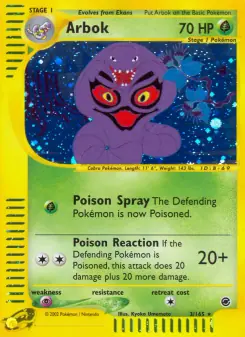 Arbok (Expedition Base Set 3/165)