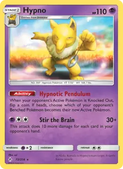 Hypno (Unbroken Bonds 72/214)