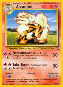 Arcanine (Base Set 2 33/130)