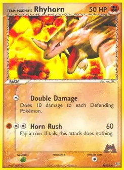 Team Magma's Rhyhorn (Team Magma vs Team Aqua 38/95)