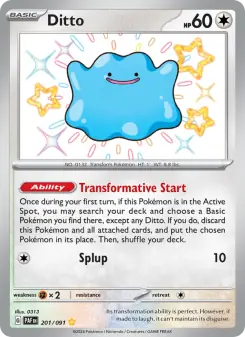 Ditto (Paldean Fates 201/91)