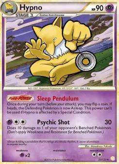Hypno (HeartGold SoulSilver 23/123)
