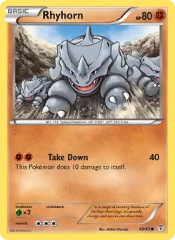 Rhyhorn (Generations 49/83)