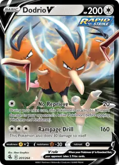 Dodrio V (Fusion Strike 201/264)