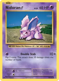 Nidoran♂ (Evolutions 43/108)