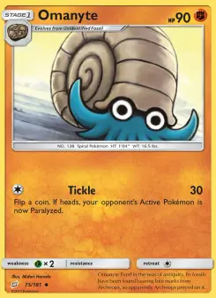 Omanyte (Team Up 75/181)