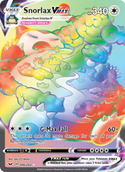 Snorlax VMAX (Sword & Shield 206/202)