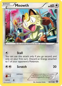 Meowth (Steam Siege 88/114)