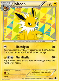 Jolteon (BW Black Star Promos BW91)