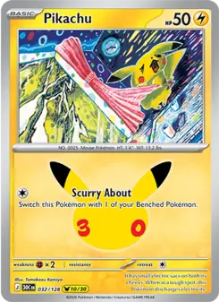 Pikachu (30th Celebration 032/128)
