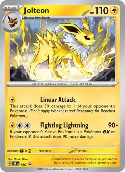 Jolteon (SVP Black Star Promos 169/225)