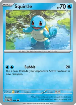 Squirtle (SVP Black Star Promos 048/225)