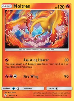 Moltres (Lost Thunder 38/214)
