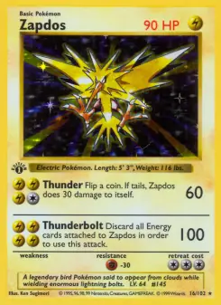 Zapdos (Base Set 16/102)