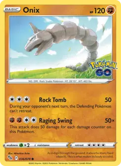 Onix (Pokémon GO 036/78)