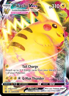 Pikachu VMAX (SWSH Black Star Promos SWSH286)