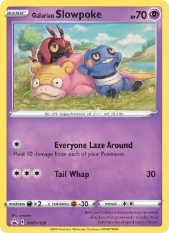 Galarian Slowpoke (SWSH Black Star Promos SWSH126)