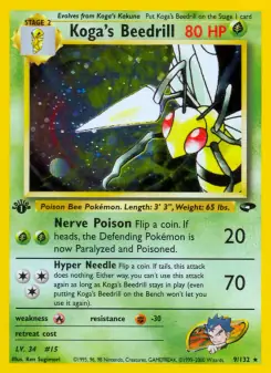 Koga's Beedrill (Gym Challenge 9/132)