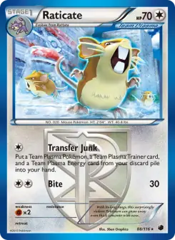 Raticate (Plasma Freeze 88/116)
