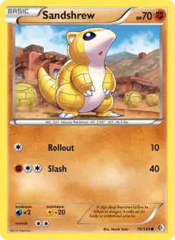 Sandshrew (Boundaries Crossed 78/149)