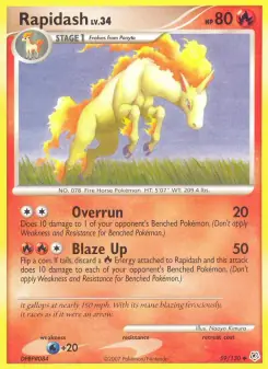 Rapidash (Diamond & Pearl 59/130)