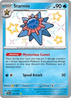Starmie (Paldean Fates 119/91)