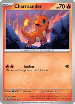 Charmander (SVP Black Star Promos 047/225)