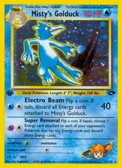 Misty's Golduck (Gym Challenge 12/132)