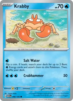 Krabby (151 098/165)