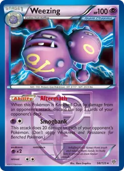Weezing (Plasma Storm 58/135)