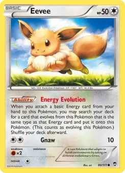 Eevee (Furious Fists 80/111)