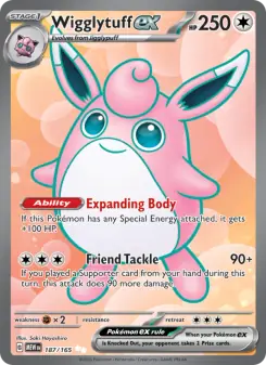 Wigglytuff ex (151 187/165)