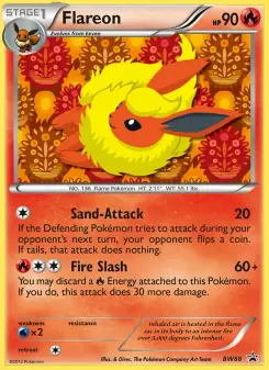 Flareon (BW Black Star Promos BW88)