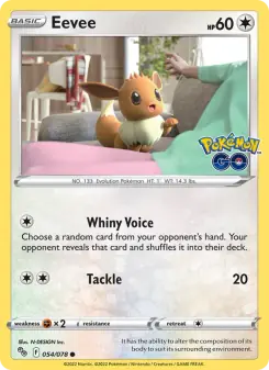 Eevee (Pokémon GO 054/78)