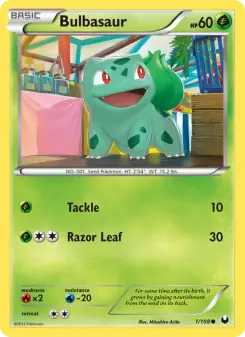 Bulbasaur (Dark Explorers 1/108)