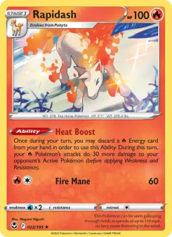 Rapidash (Silver Tempest 022/195)