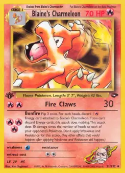 Blaine's Charmeleon (Gym Challenge 31/132)