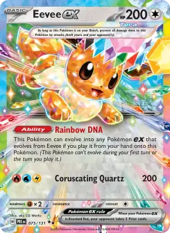 Eevee ex (Prismatic Evolutions 075/131)