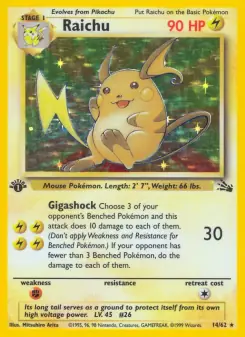 Raichu (Fossil 14/62)
